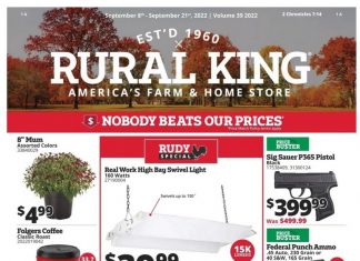 Rural King Weekly Ad Sep 08 – Sep 21, 2022