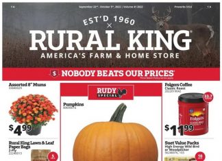 Rural King Weekly Ad Sep 22 – Oct 05, 2022