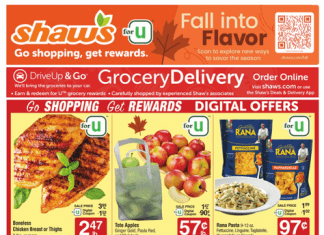 Shaw’s Weekly Ad Sep 16 – Sep 22, 2022