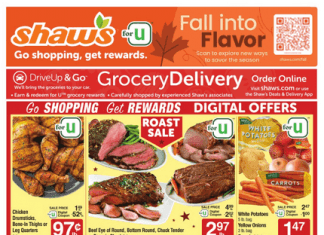 Shaw’s Weekly Ad Sep 23 – Sep 29, 2022