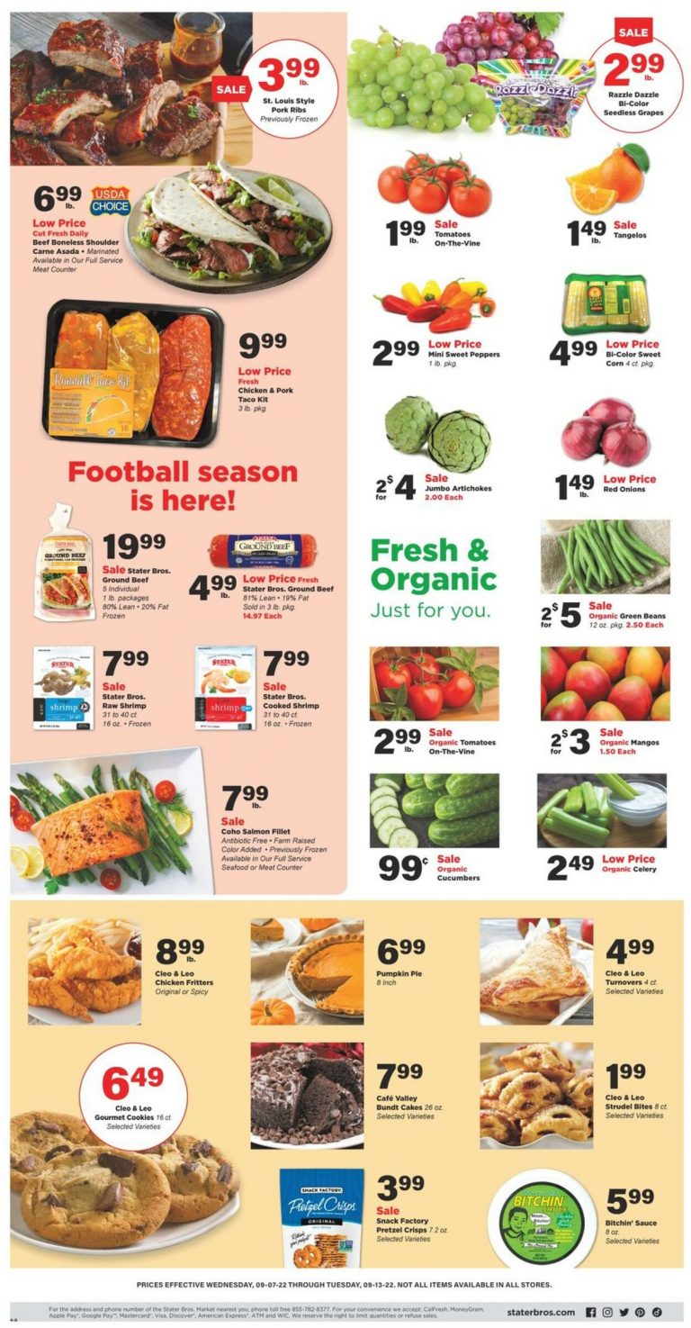 Stater Bros Weekly Ad Sep 07 Sep 13, 2022