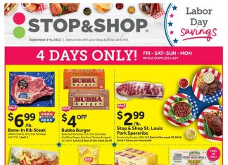 Stop & Shop Weekly Ad Sep 02 – Sep 08, 2022