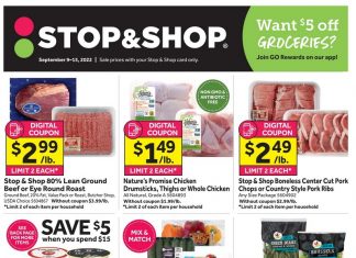 Stop & Shop Weekly Ad Sep 09 – Sep 15, 2022