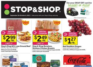 Stop & Shop Weekly Ad Sep 30 – Oct 06, 2022