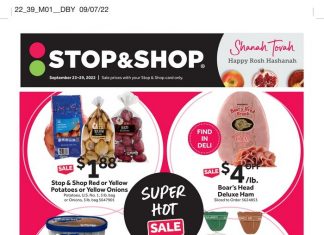 Stop & Shop Weekly Ad Sep 23 – Sep 29, 2022