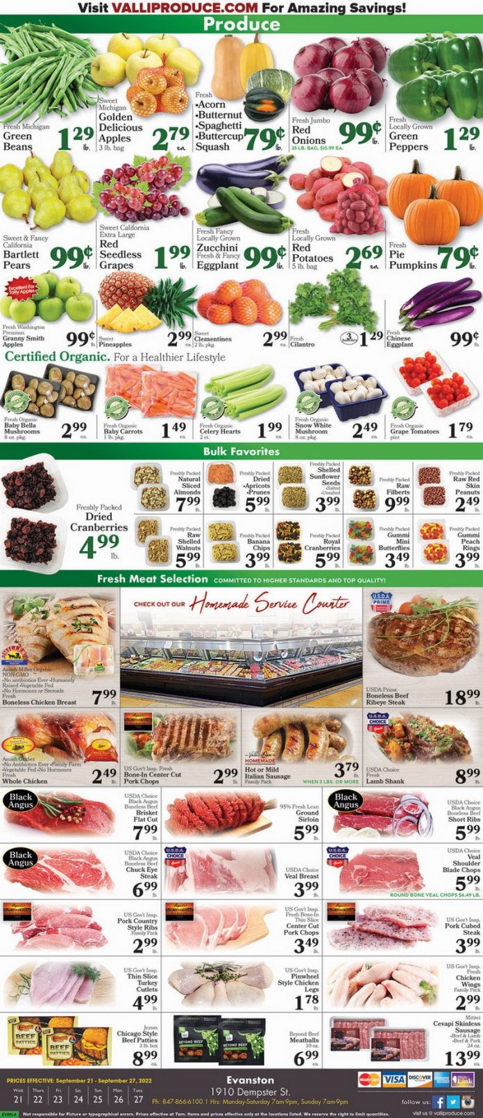 Valli Produce Weekly Ad Sep 21 Sep 27, 2022