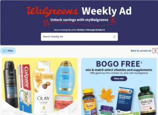 Walgreens Weekly Ad Oct 02 – Oct 08, 2022
