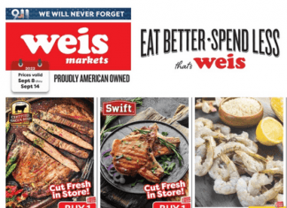 Weis Markets Weekly Sale Sep 08 – Sep 14, 2022
