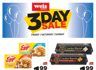 Weis Markets Three Day Ad Sep 30 – Oct 02, 2022