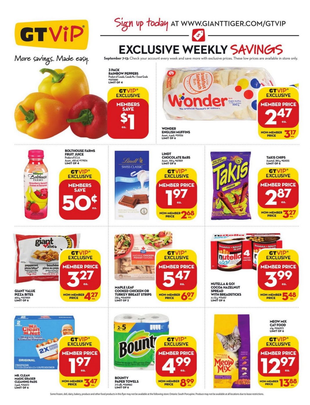 Giant Tiger Weekly Ad Sep 07 Sep 13, 2022