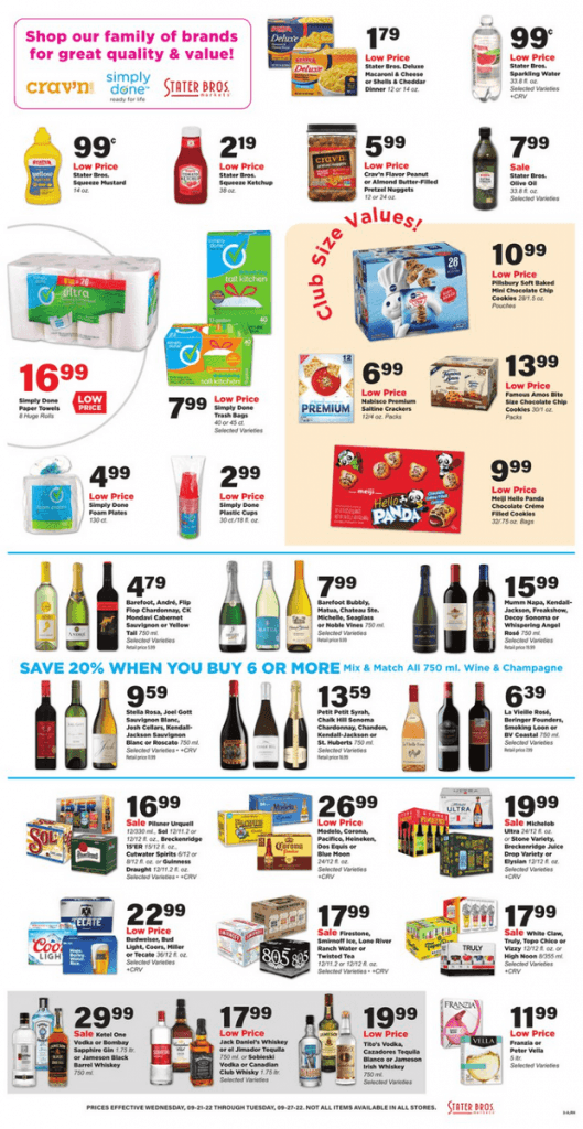 Stater Bros Weekly Ad Sep 21 Sep 27, 2022