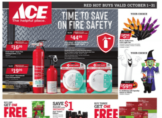 ACE Hardware Red Hot Buy Sale Oct 01 – Oct 31, 2022