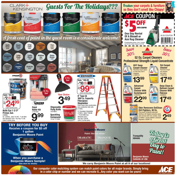 ACE Hardware Fall CleanUp Sale Oct 18 Oct 31, 2022 (Halloween
