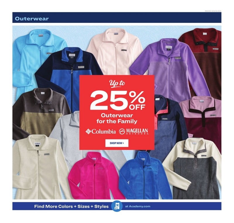 Academy Sports + Outdoors Outdoor Ad Oct 24 Oct 30, 2022