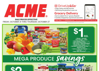 ACME Weekly Ad Oct 21 – Oct 27, 2022
