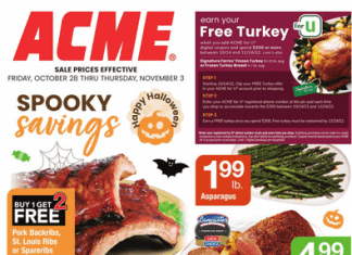 ACME Weekly Flyer Oct 28 – Nov 03, 2022 (Halloween Promotion Included)