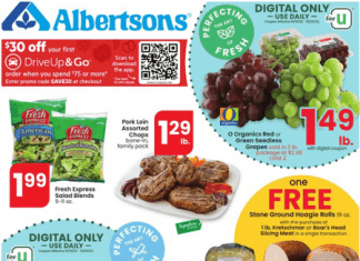 Albertsons Weekly Ad Oct 19 – Oct 25, 2022