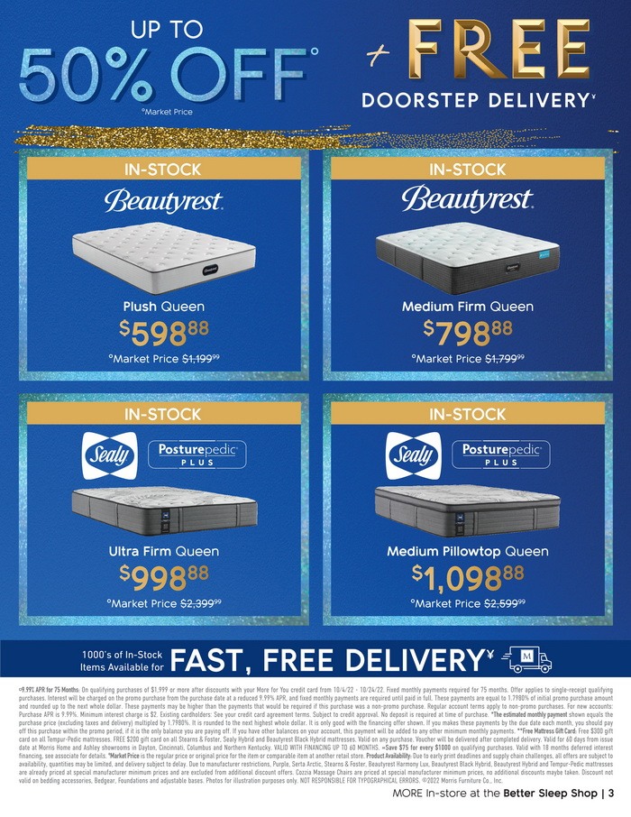 Ashley Furniture HomeStore 75th Anniversary Sale Oct 05 Oct 24, 2022