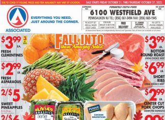 Associated Supermarkets Weekly Ad Oct 21 – Oct 27, 2022
