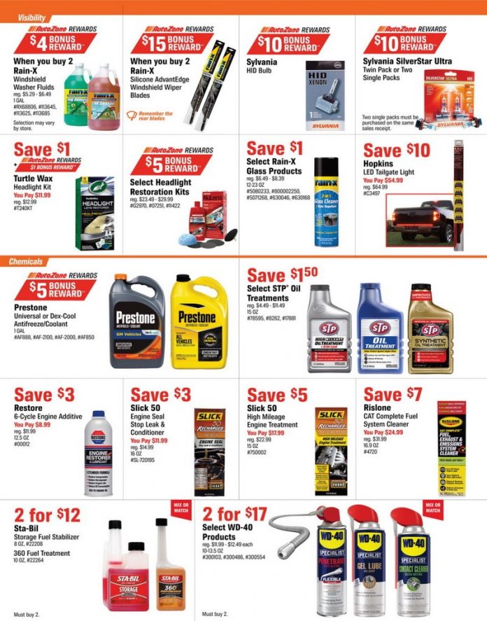 AutoZone Monthly Ad Oct 18 Nov 14, 2022