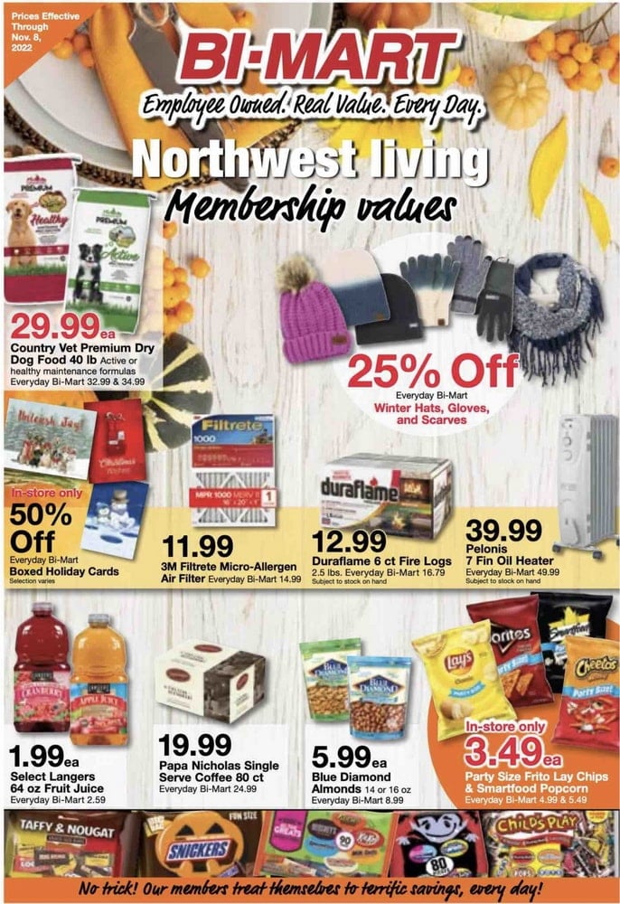 BiMart Weekly Ad Oct 25 Nov 08, 2022