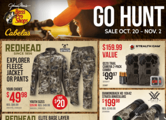 Bass Pro Shops Go Hunt Ad Oct 20 – Nov 02, 2022