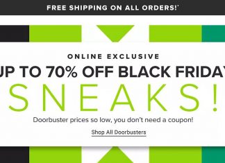 Belk Online Exclusive Black Friday Sneaks