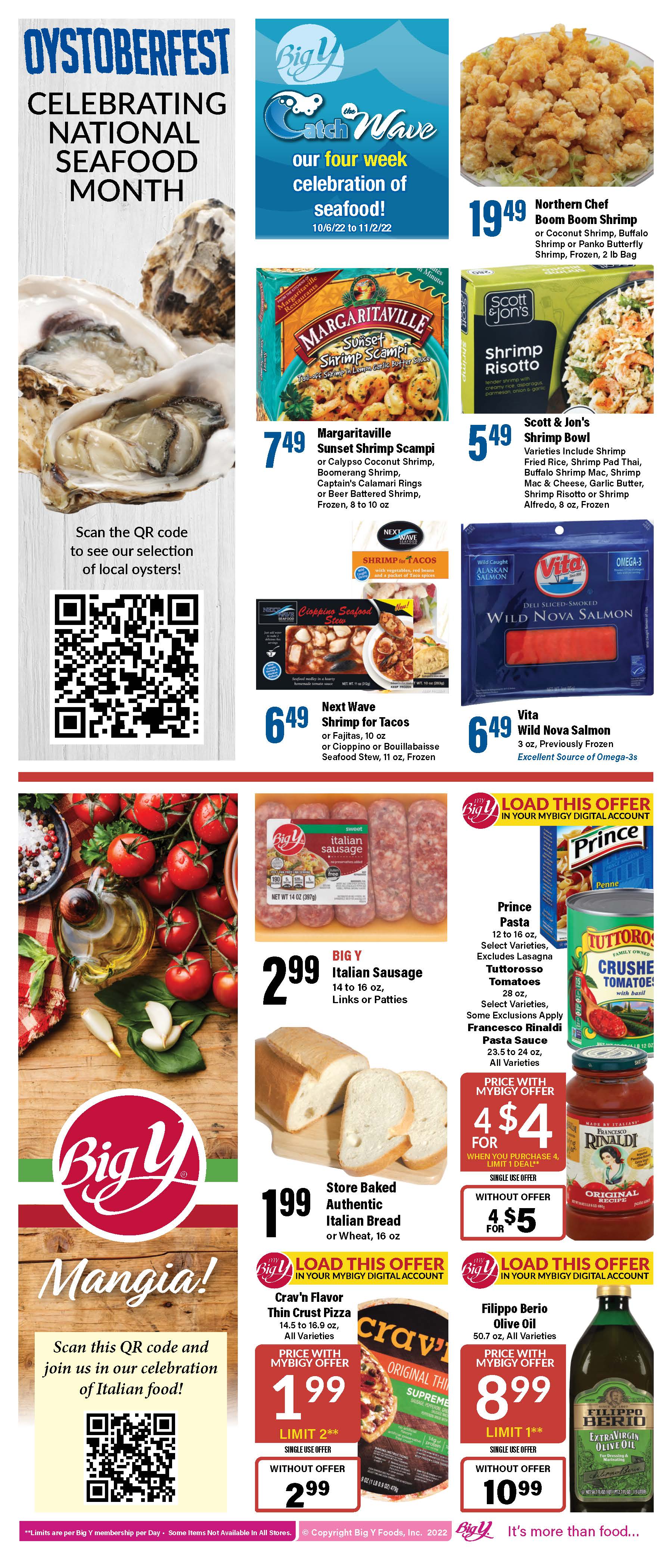 Big Y Weekly Ad Oct 06 Oct 12, 2022