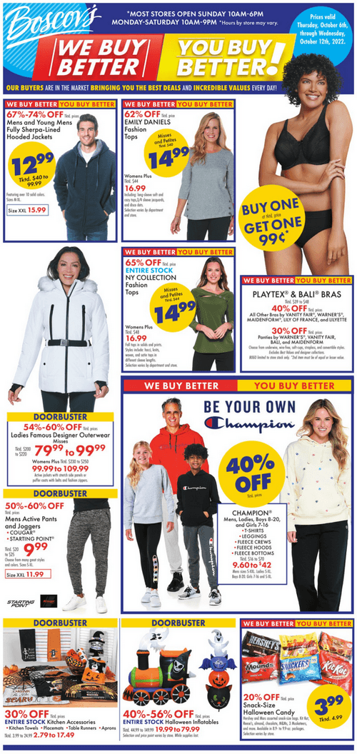 Boscov's You Buy Better Ad Oct 06 Oct 12, 2022