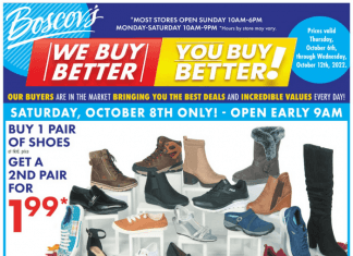 Boscov’s Weekly Ad Oct 06 – Oct 12, 2022