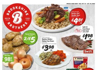 Brookshire Brothers Weekly Ad Oct 12 – Oct 18, 2022