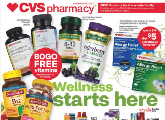 CVS Weekly Ad Oct 09 – Oct 15, 2022 (Halloween Promotion Included)