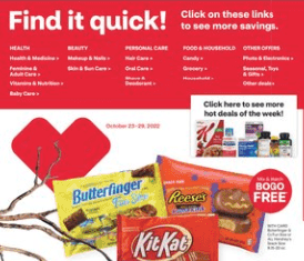 CVS Weekly Ad Oct 23 – Oct 30, 2022 (Halloween Promotion Included)