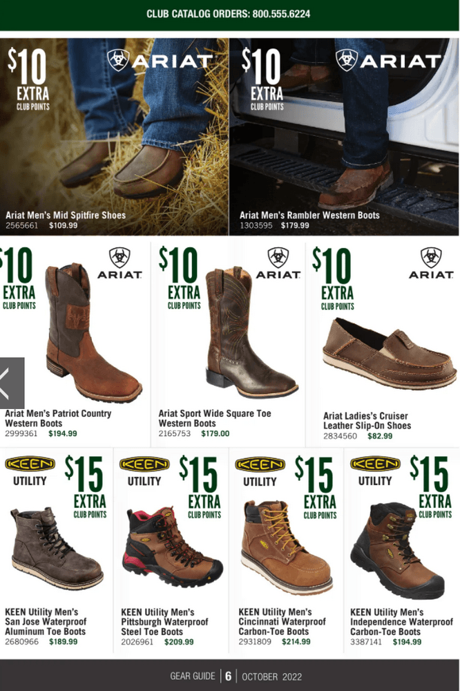 Cabela's Monthly Gear Guide Ad Oct 01 Oct 31, 2022
