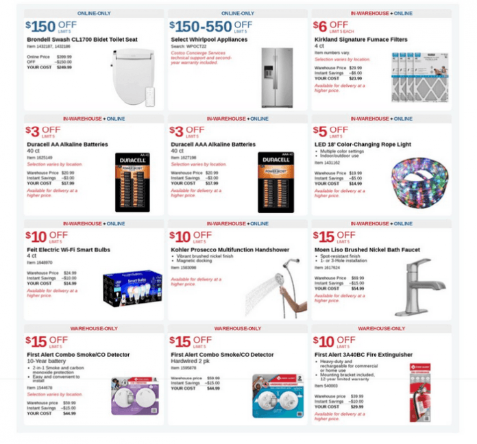 Costco Monthly Ad Oct 01 Oct 31, 2022