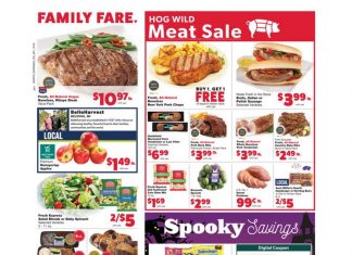 Family Fare Weekly Ad Oct 16 – Oct 22, 2022 (Halloween Promotion Included)