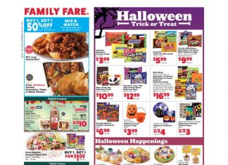 Family Fare Weekly Ad Oct 23 – Oct 29, 2022 (Halloween Promotion Included)