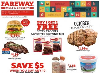 Fareway Weekly Ad Oct 10 – Oct 15, 2022