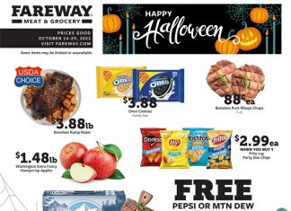 Fareway Weekly Ad Oct 24 – Oct 29, 2022 (Halloween Promotion Included)
