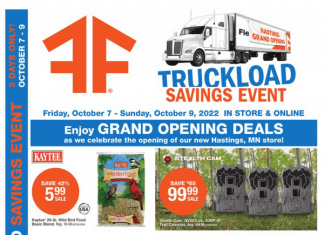 Fleet Farm Truckload Saving Event Oct 07 – Oct 09, 2022