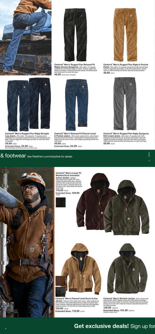 Fleet Farm Fall Workwear Catalog Oct 12 Dec 17, 2022
