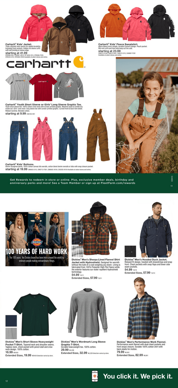 Fleet Farm Fall Workwear Catalog Oct 12 Dec 17, 2022