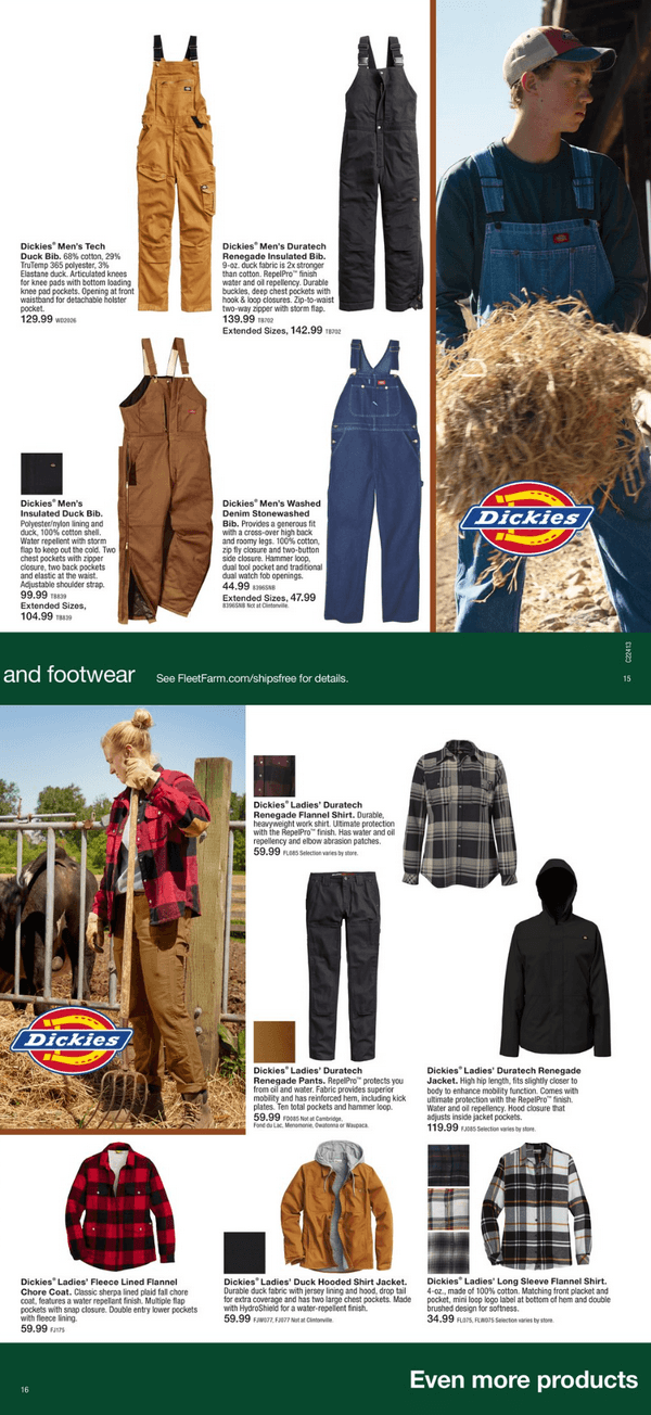 Fleet Farm Fall Workwear Catalog Oct 12 Dec 17, 2022