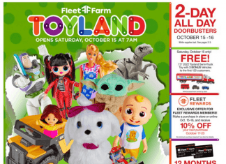 Fleet Farm Monthly Toyland Ad Oct 15 – Nov 12, 2022