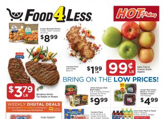 Food 4 Less Weekly Ad Oct 19 – Oct 25, 2022 (Halloween Promotion Included)