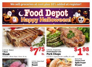 Food Depot Weekly Ad Oct 24 – Oct 30, 2022 (Halloween Promotion Included)