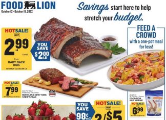 Food Lion Weekly Ad Oct 12 – Oct 18, 2022 (Halloween Promotion Included)