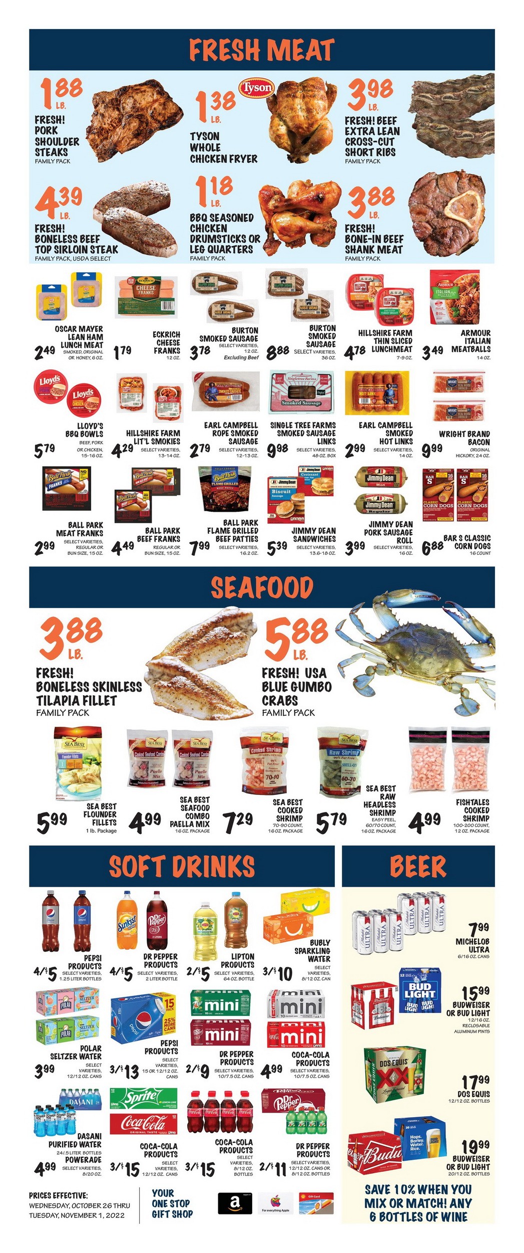 Foodarama Weekly Ad Oct 26 Nov 01, 2022