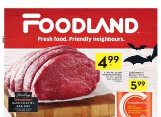 Foodland(Canada) Weekly Ad Oct 27 – Nov 02, 2022 (Halloween Promotion Included)