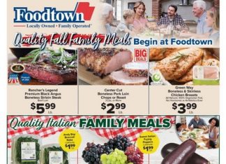 Foodtown Weekly Ad Oct 08 – Oct 13, 2022